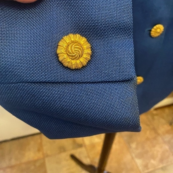 DON CASTER 100% SILK BLAZER SIZE 14P - Picture 5 of 7